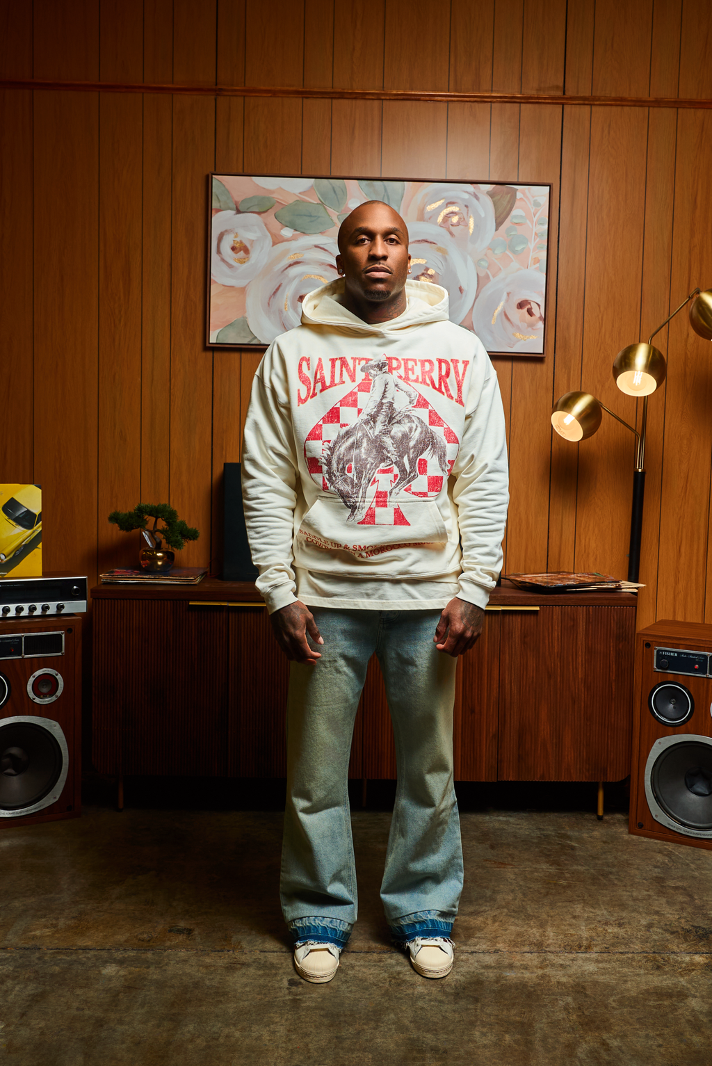 SAINT PERRY Shaboozey Flare Denim Jeans