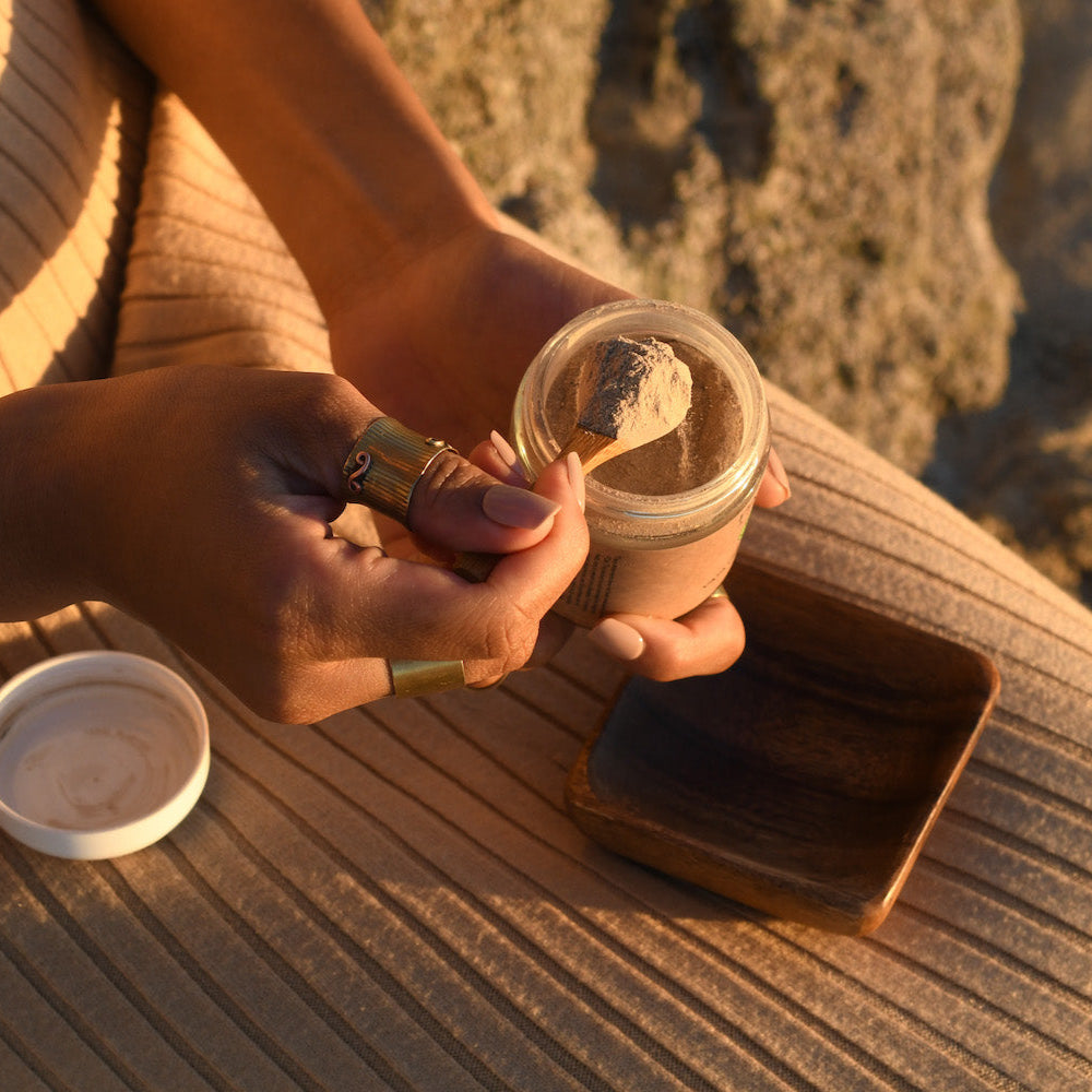Facial Bowl & Spoon | Eco-Friendly Ayurvedic Skincare Tool-4