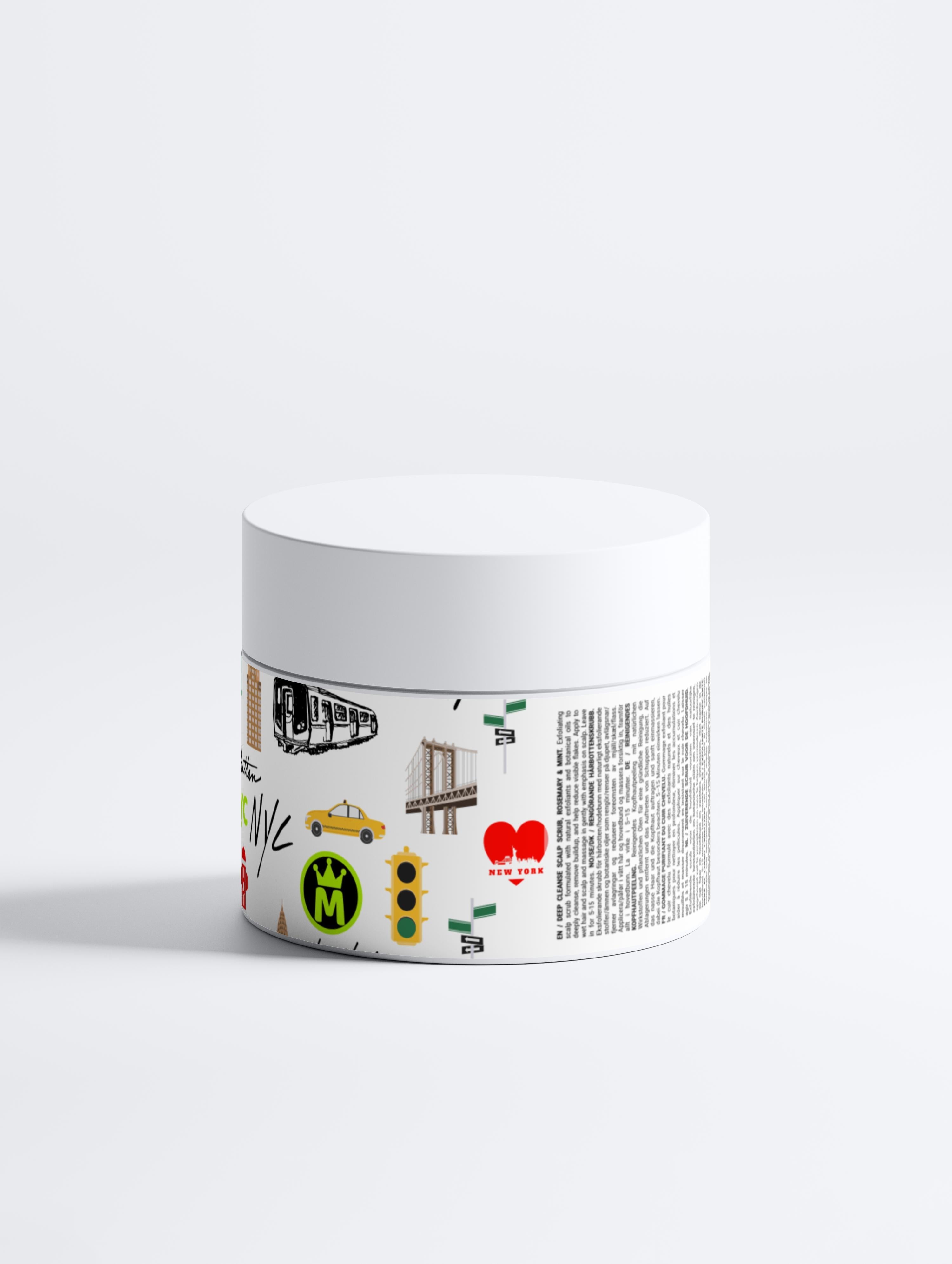 BYMANYC ® New York Deep Cleanse Rosemary & Mint Scalp Scrub – Revitalizing Exfoliation