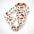 Desert Friends Newborn Bamboo Gown