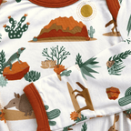 Desert Friends Newborn Bamboo Gown