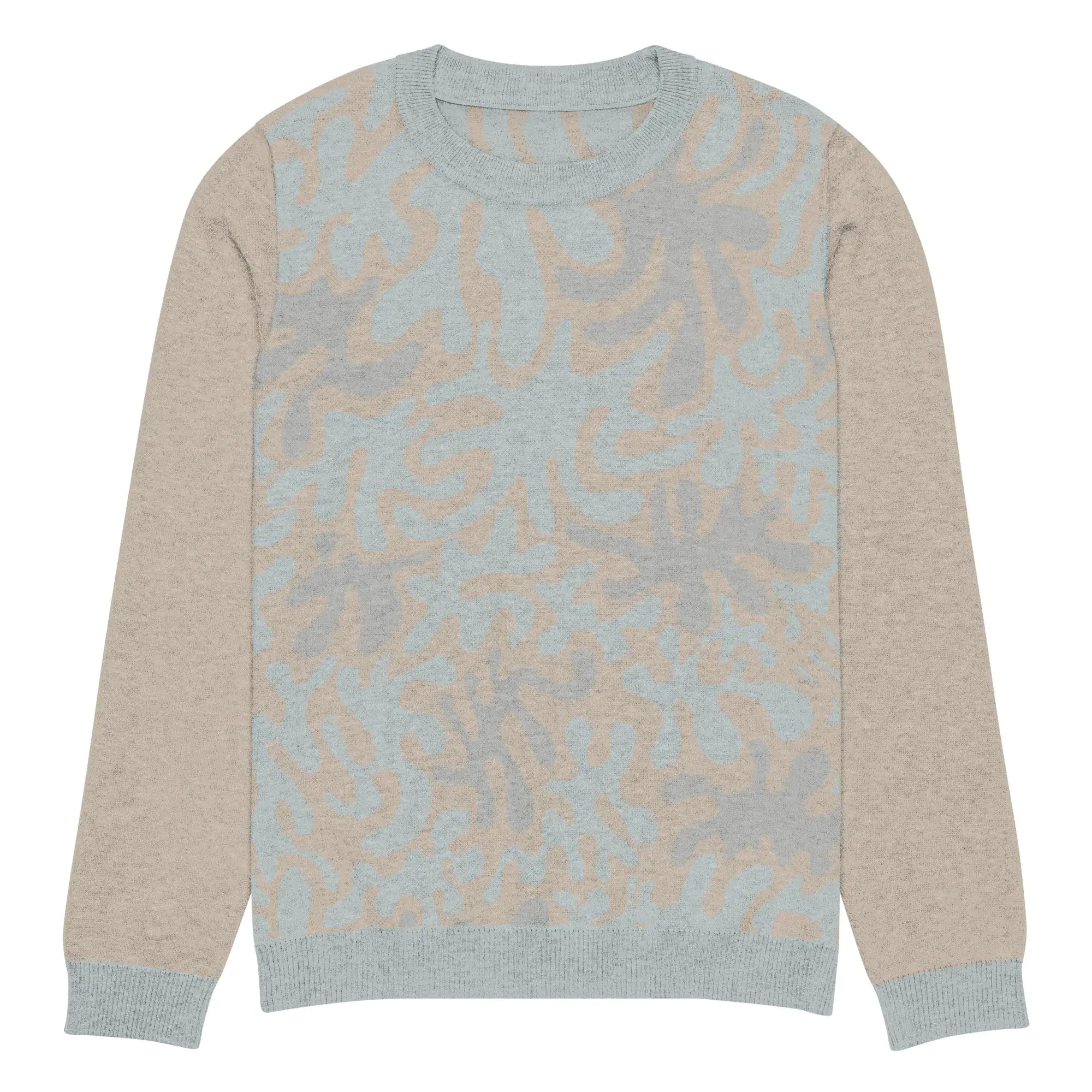 Coral Sands Knit Crew - Sustainable Ocean-Inspired Men's Sweater with 4ocean Partnership