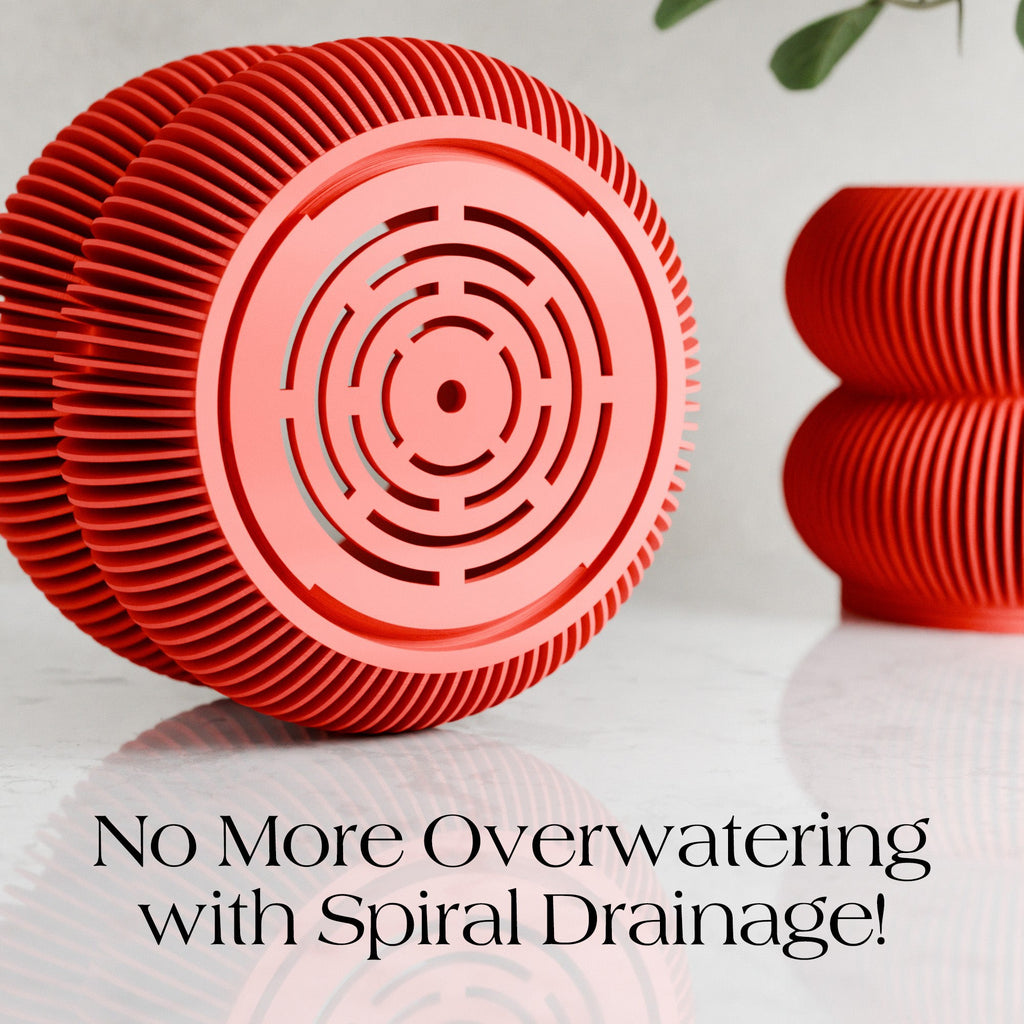 Double BUBBLES Planter | RED-1