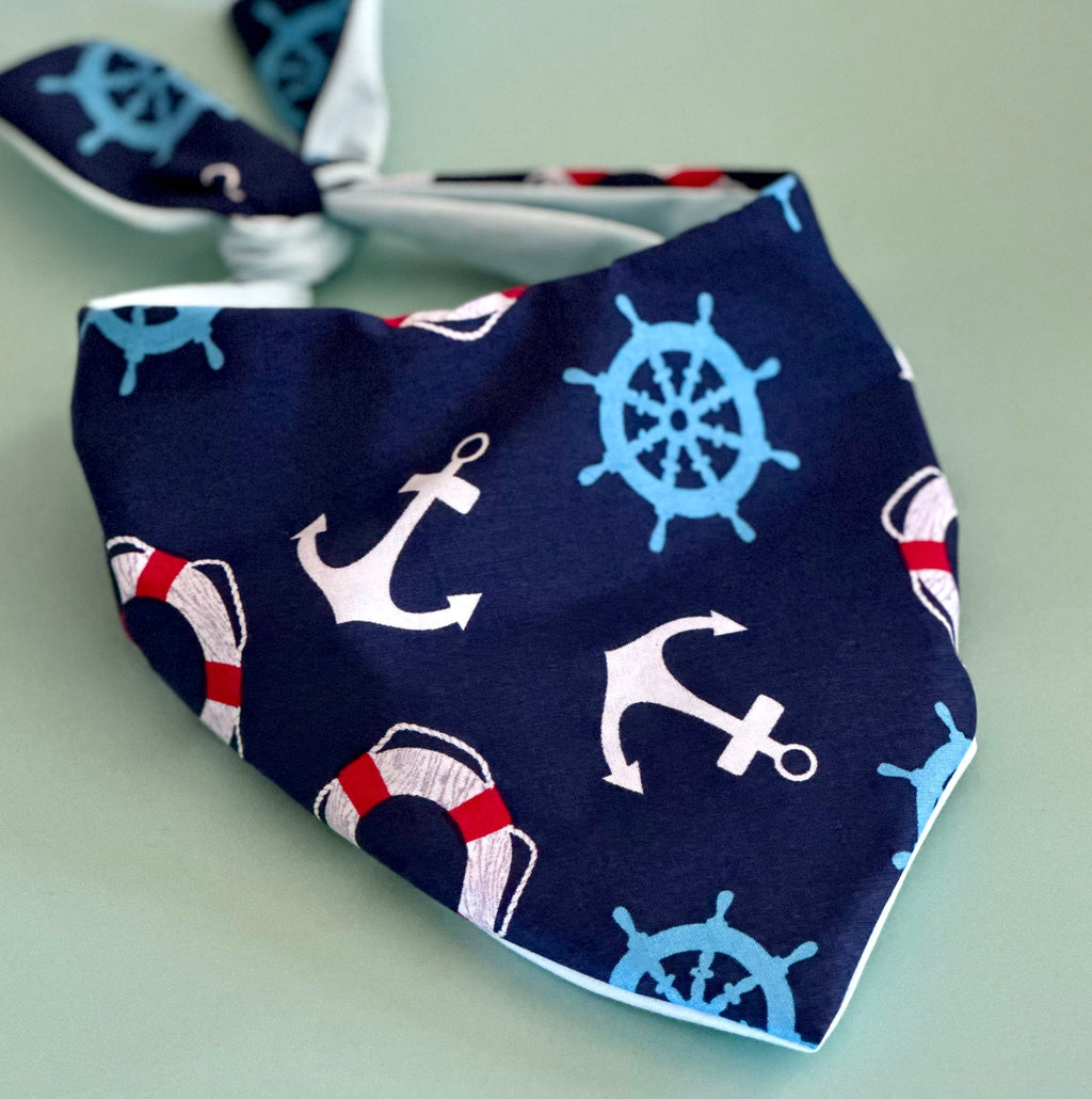 Nautical Dog Bandana