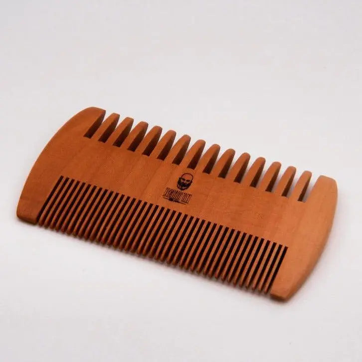 Beard Growth & Grooming Kit – USDA Certified Organic Beard Oil, Balm & Wooden Comb