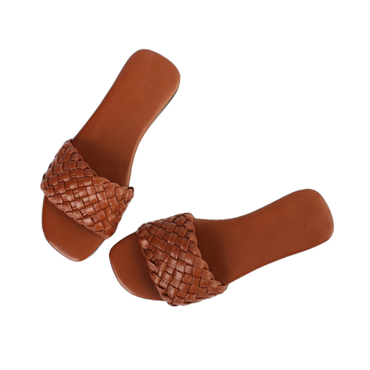 Emma Flat leather Sandals-0