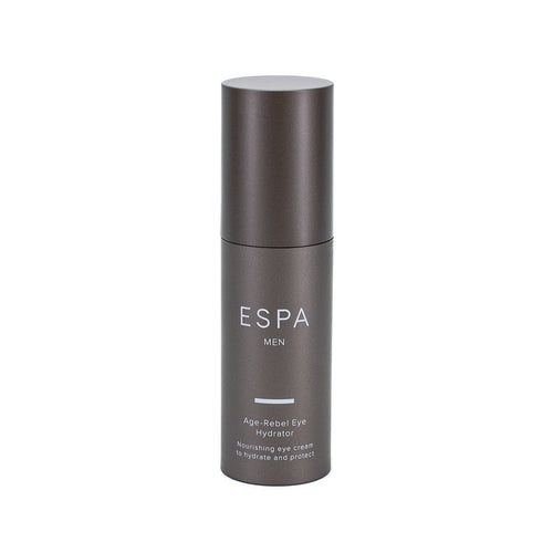 ESPÓA Men's skincare bottle on a white background