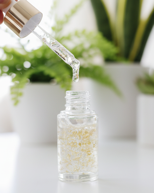 24K Gold Radiance Concentrate Serum – Vegan, Gluten-Free Hydrating & Illuminating Formula