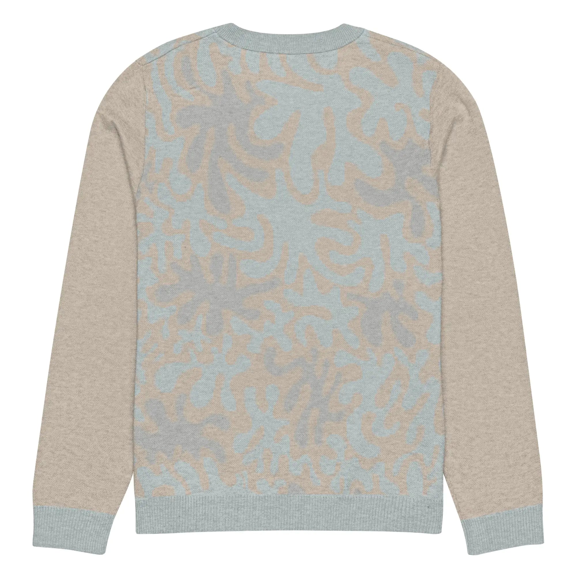 Coral Sands Knit Crew - Sustainable Ocean-Inspired Men's Sweater with 4ocean Partnership