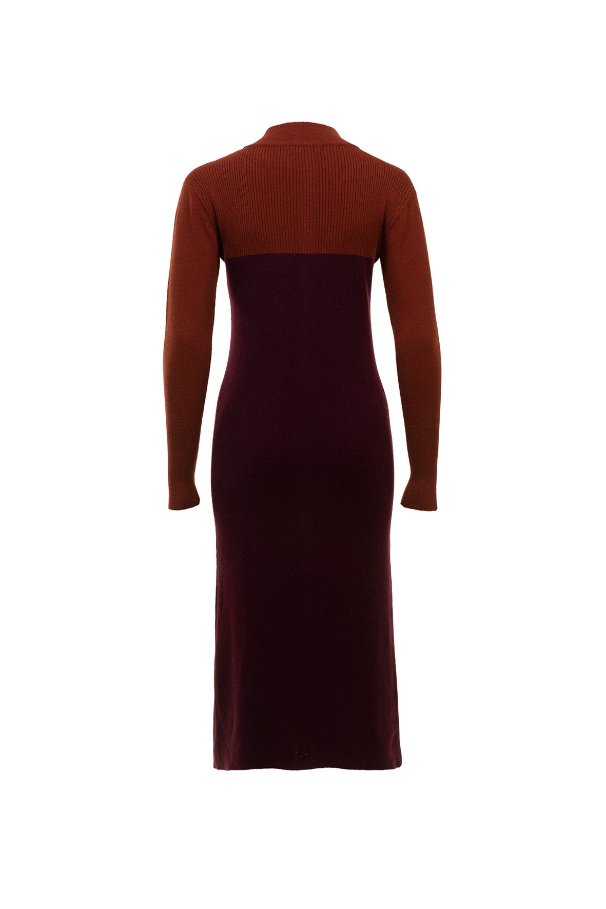 Women's 100% Cashmere Formal Midi Dress