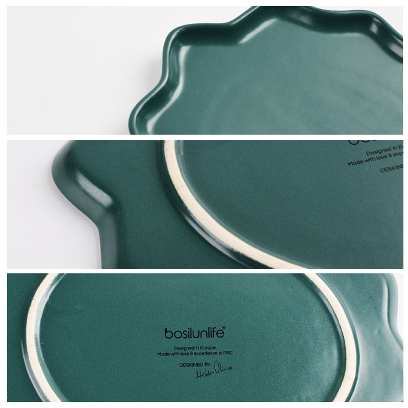 The Bring Nature Inside Dinner Plate Recycled Eco-Clay 4-Piece Set