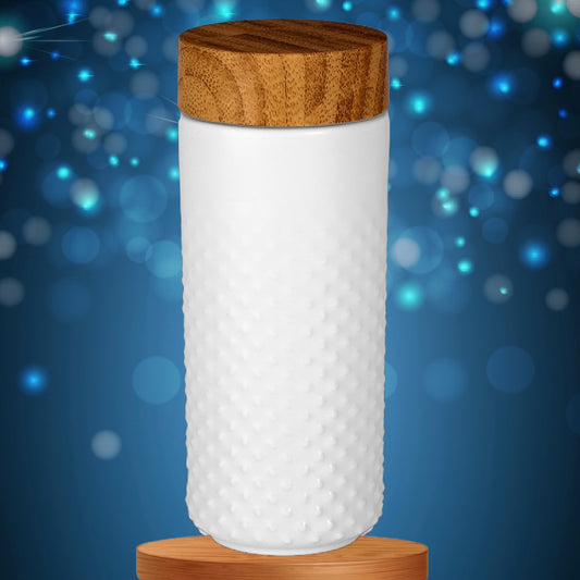 The Starry Night Ceramic Double-Wall Water Bottle