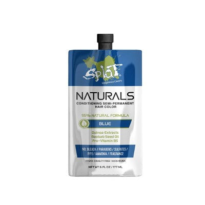 Splat Semi-Permanent Hair Color Naturals Blue 6 fl Oz - New