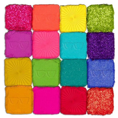 NYX Professional Makeup Ultimate Eyeshadow Palette Bright 0.32 oz - Imperfect Container