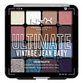 NYX Professional Ultimate Eyeshadow Palette Vintage Jean Baby 0.32oz - Imperfect Container