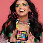 NYX Professional Makeup Ultimate Eyeshadow Palette Bright 0.32 oz - Imperfect Container