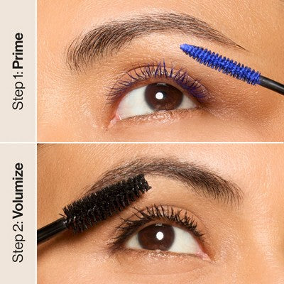 Honest Beauty Extreme Volume Mascara + Bold Lash Primer Black – 0.27 fl oz – Missing Box