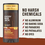The FRESH CITRUS Every Man Jack All Over Solid Deodorant – 2.6 Oz