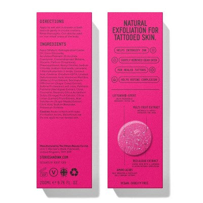 The Stories + Ink TATTOO Enhancing Exfoliating Body Wash – 6.76 fl Oz