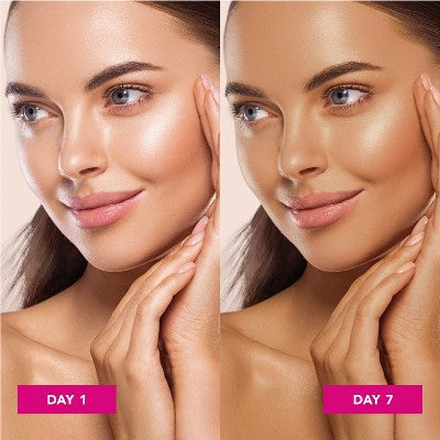 The Jergens NATURAL GLOW SPF 20 Facial Moisturizer + Self Tanner – 2 fl Oz