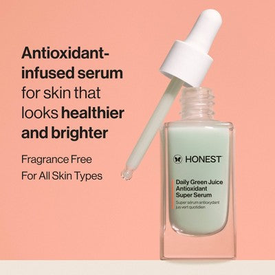 Honest Beauty Daily Green Juice Antioxidant Super Serum – 1 fl Oz