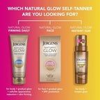 The Jergens NATURAL GLOW SPF 20 Facial Moisturizer + Self Tanner – 2 fl Oz