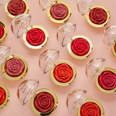 Winky Lux Cheeky Rose Blush - Crown - 0.17oz: Cream Formula, Radiant Finish, Paraben & Gluten-Free, Vegan Blush