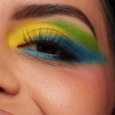 NYX Professional Makeup Ultimate Eyeshadow Palette Bright 0.32 oz - Imperfect Container