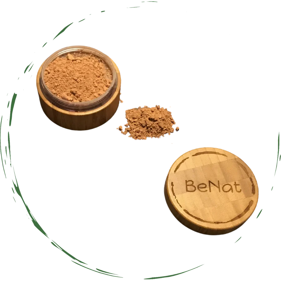 BeNat All-Natural Eco-Friendly Bronzer Loose Powder Set