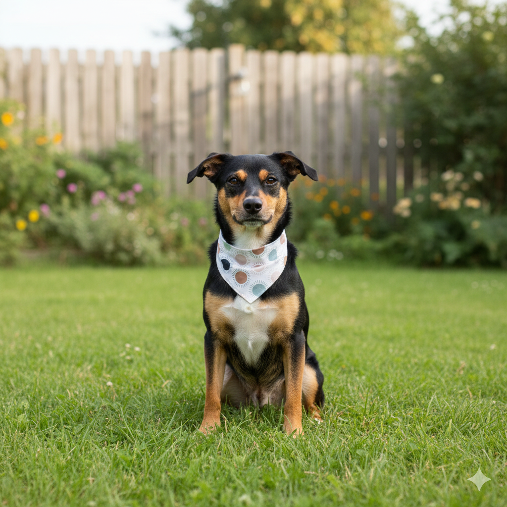 Sunshine Dog Bandana