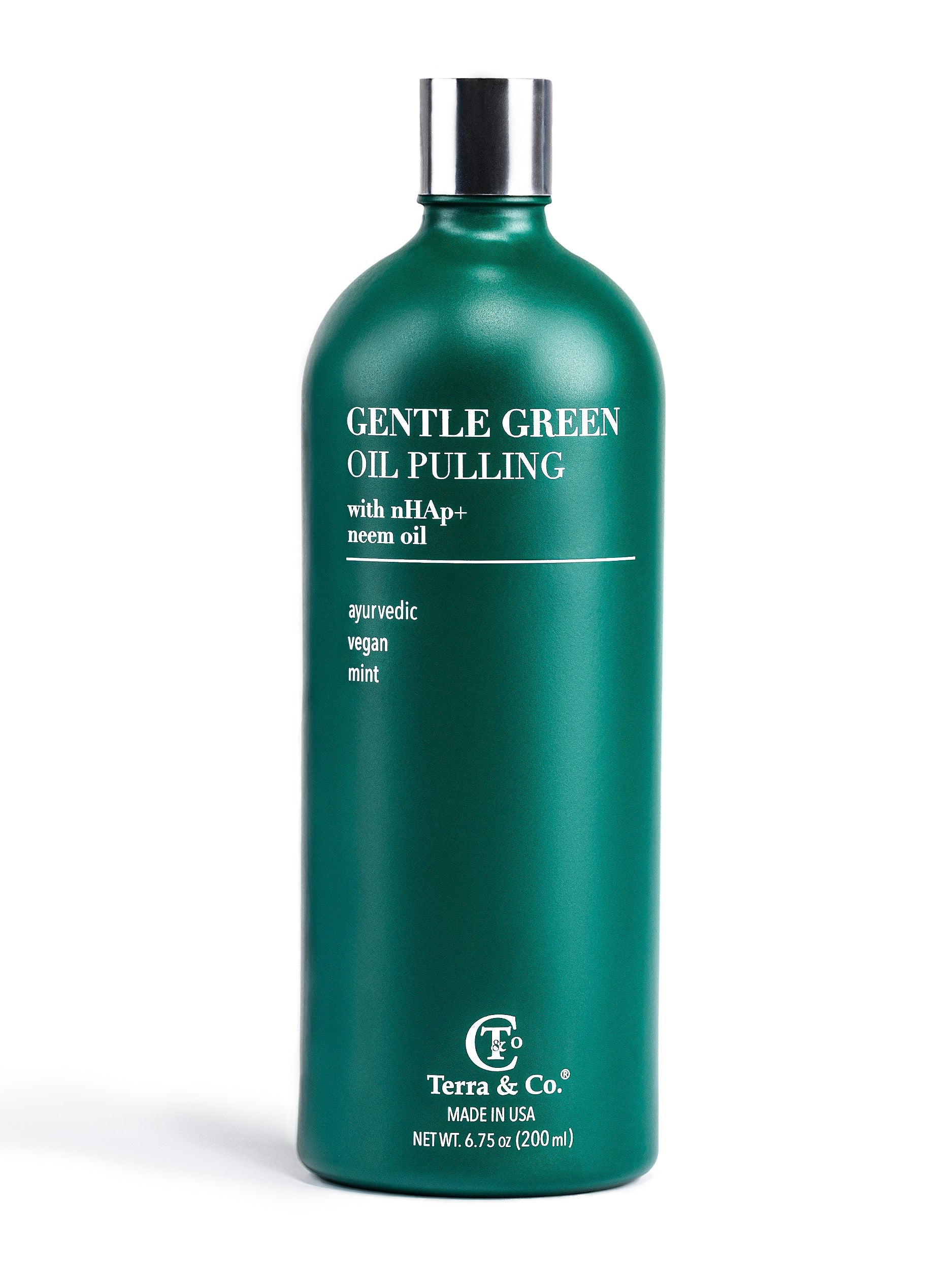 Gentle Green Oil Pulling Mouthwash – Enamel Support & Gum Health
