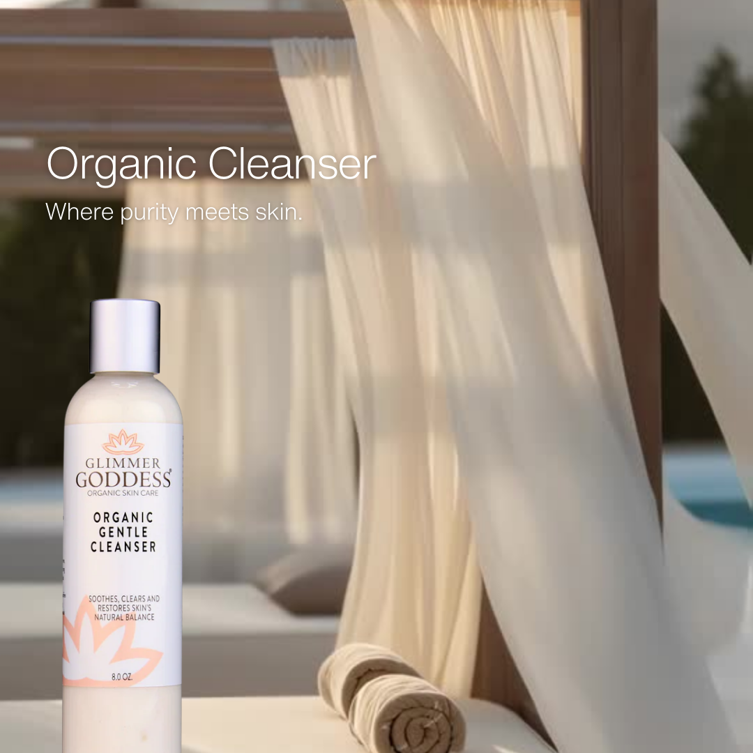 Organic Sensitive Skin Gentle AHA Face Wash Cleanser – 8 fl Oz