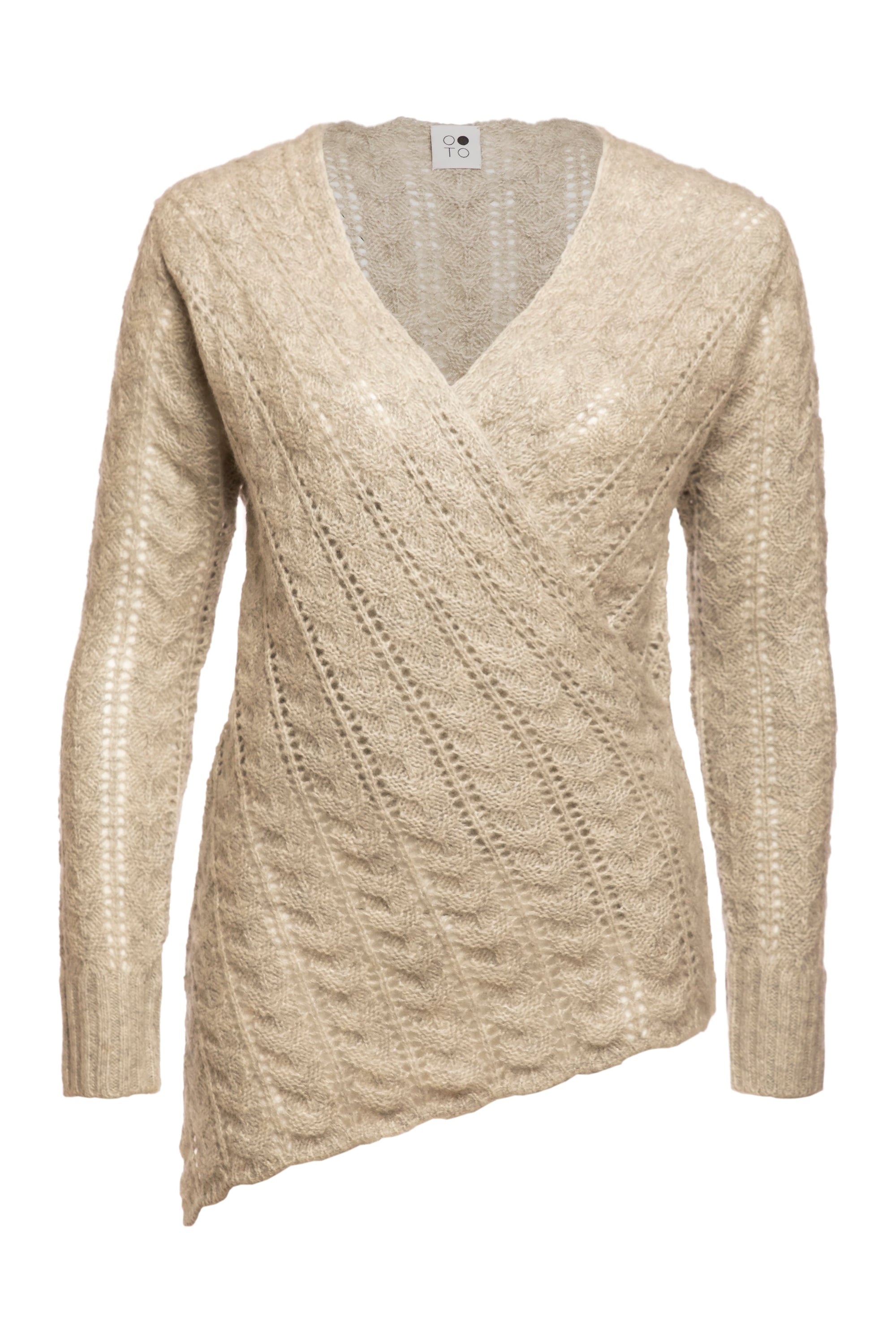 Garnet Wrap Sweater