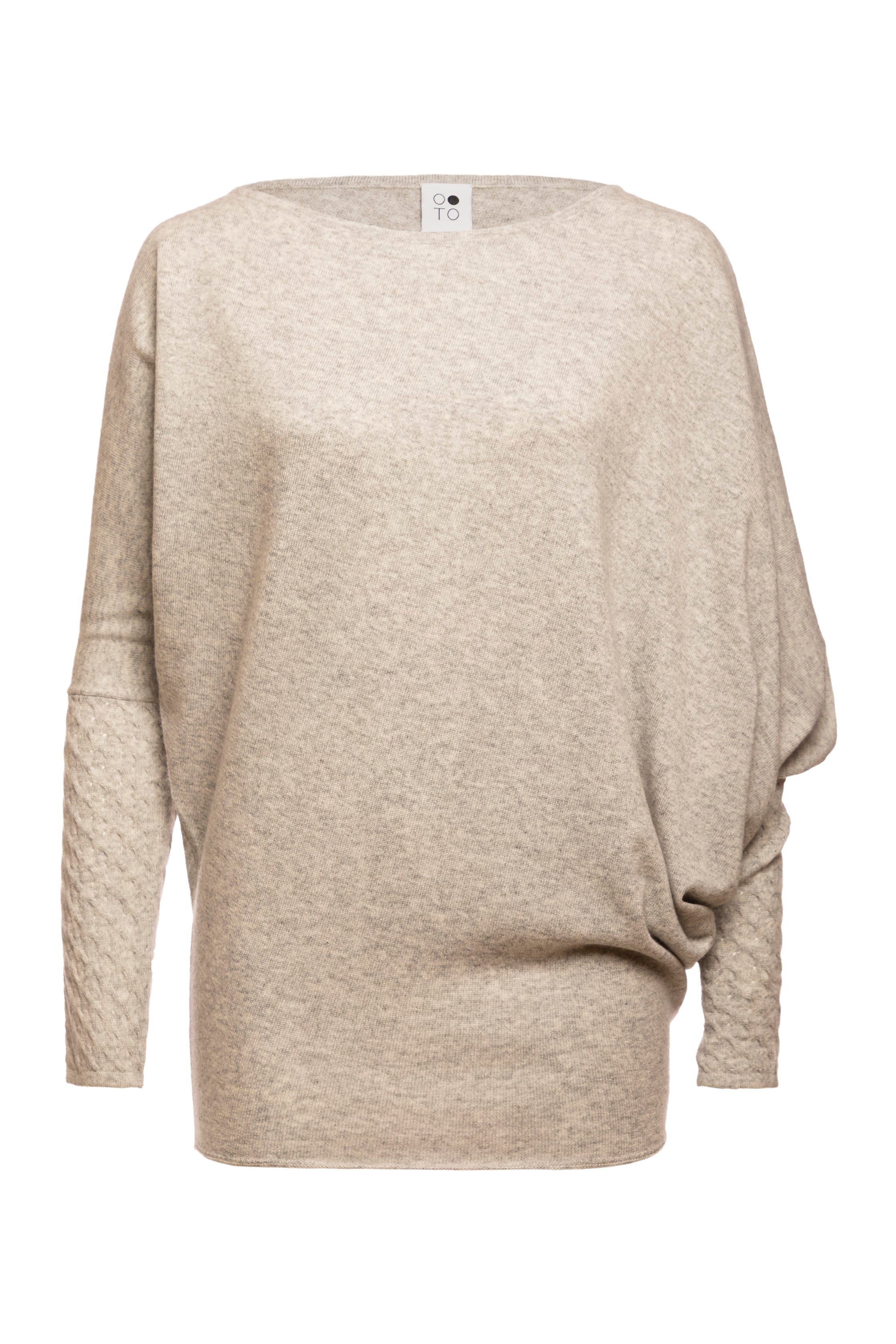 Jewel Asymmetric Boat Neck Top