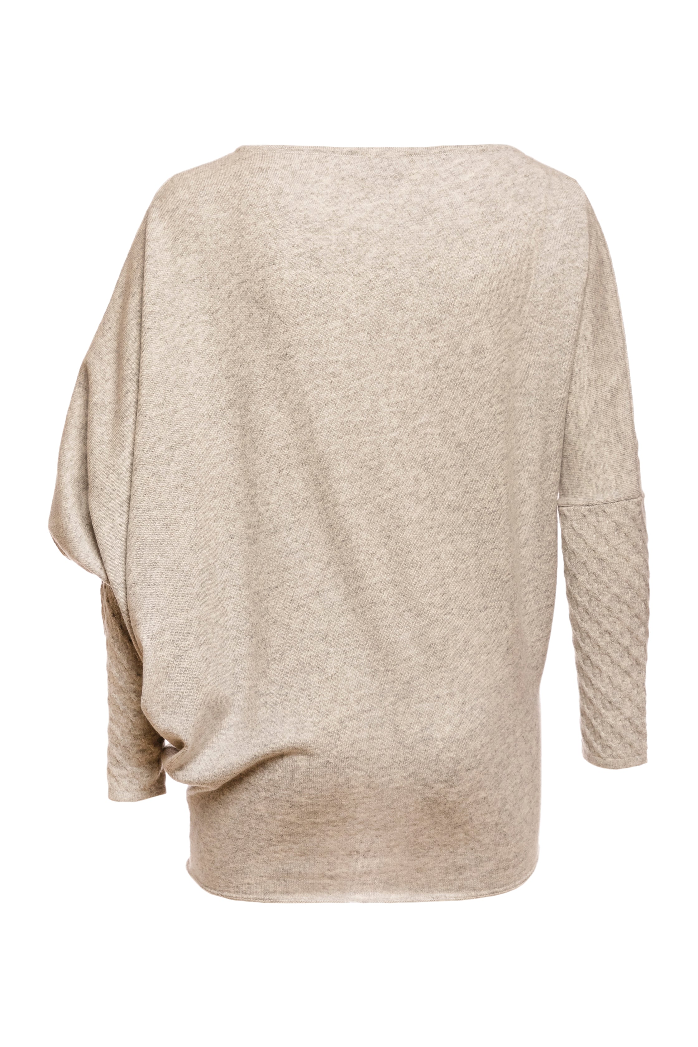 Jewel Asymmetric Boat Neck Top