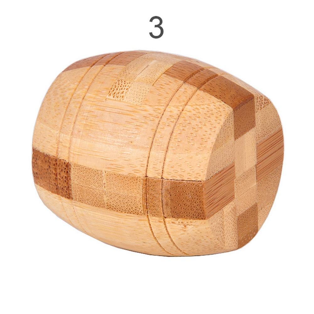 Brain Teaser 3D Wooden Interlocking Game Puzzles – 12 Styles