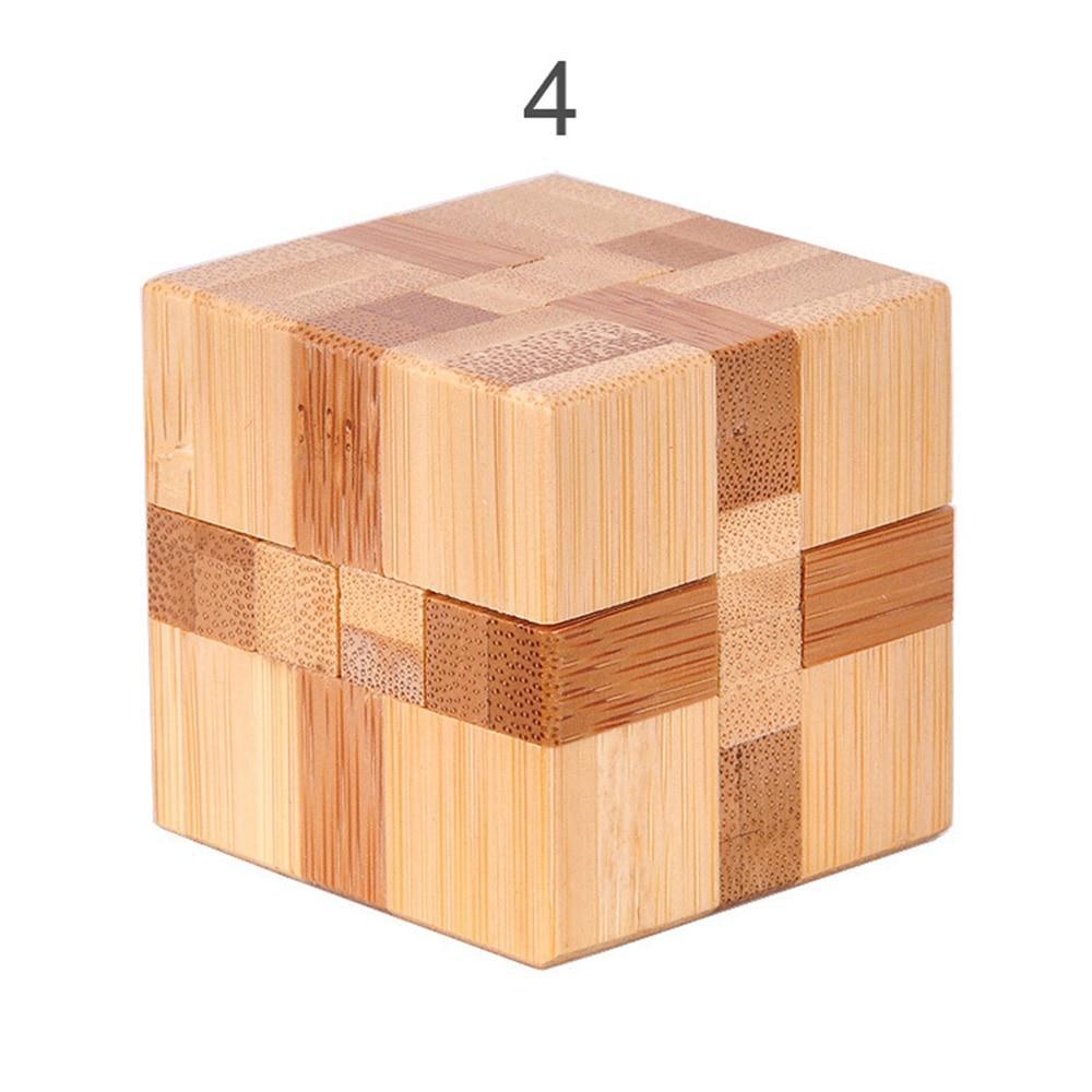 Brain Teaser 3D Wooden Interlocking Game Puzzles – 12 Styles