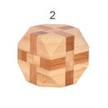 The LUBAN LOCK 3D Wooden Interlocking Game Puzzles – 12 Styles