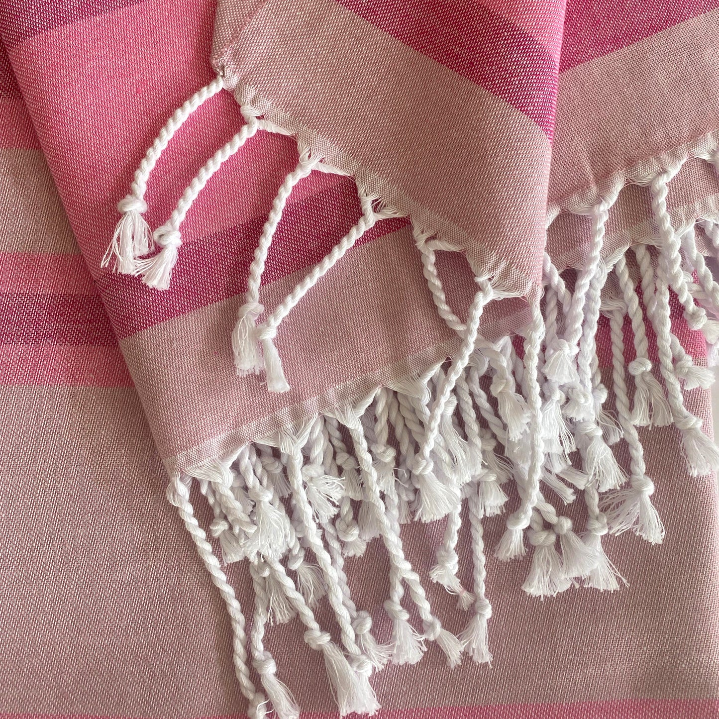 Samara Sustainable Turkish Towel Pink-3