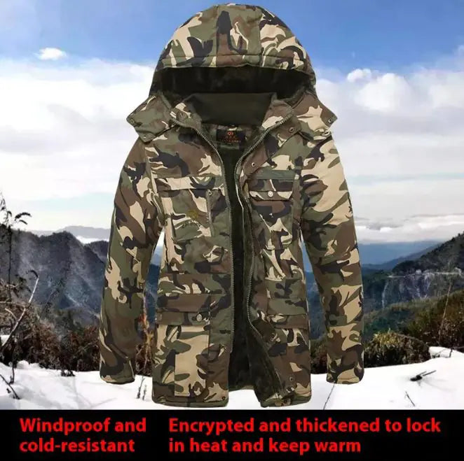 The Gale Windproof Cold-Resistant Cotton-Padded Jacket