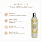 Organic DHA-Free Self Tanner – Natural Sun-Kissed