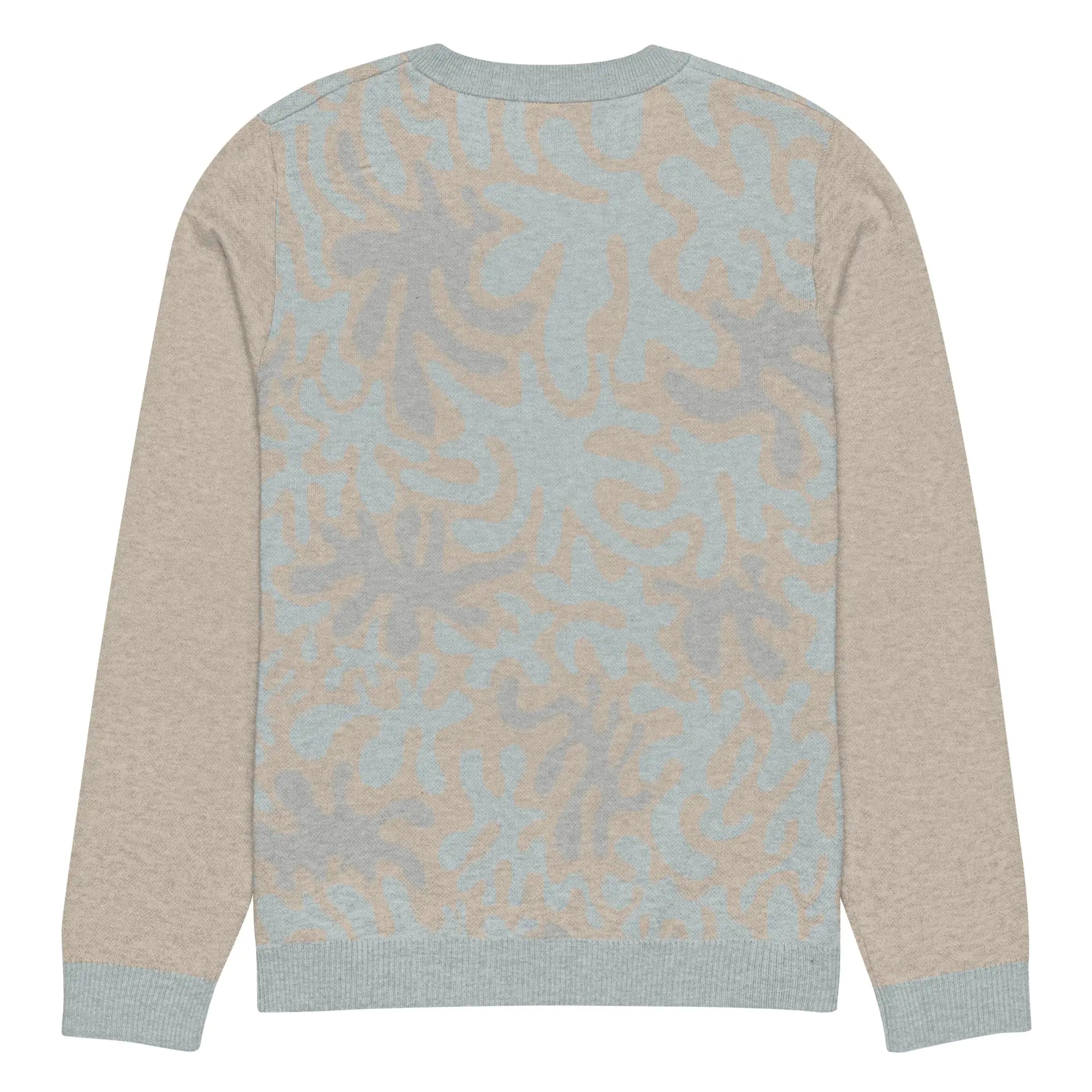 Coral Sands Knit Crew - Sustainable Ocean-Inspired Men's Sweater with 4ocean Partnership