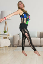 I Heart The 80s Side-Destroyed Tank Top – L