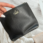 Kate Spade Mini Crossbody Purse – Black – Pre-Owned