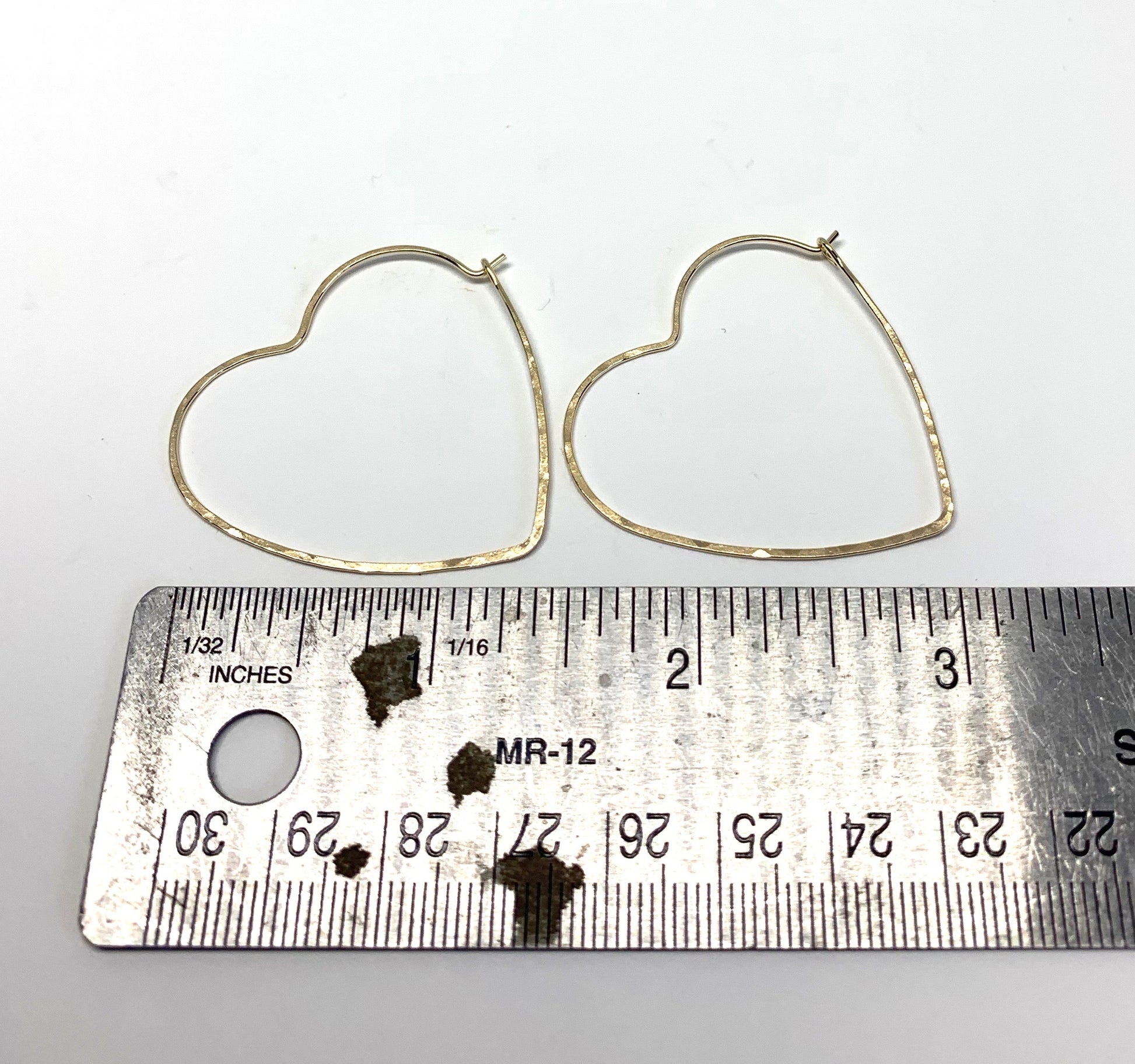 Heart Hoops - Size Large-2