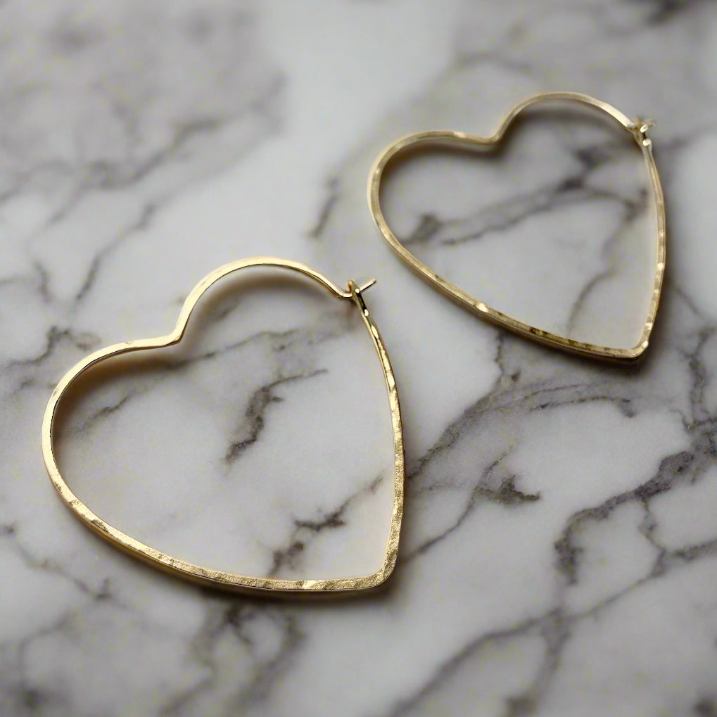 Heart Hoops - Size Large-1