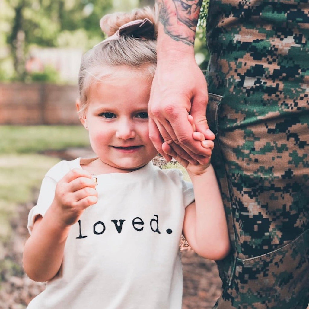 Loved. Organic Cotton Kids T-Shirt –Short Sleeve
