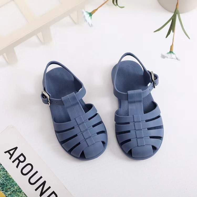 Roman Kids' Barefoot Jelly Sandals – Waterproof + Wide Toe Box