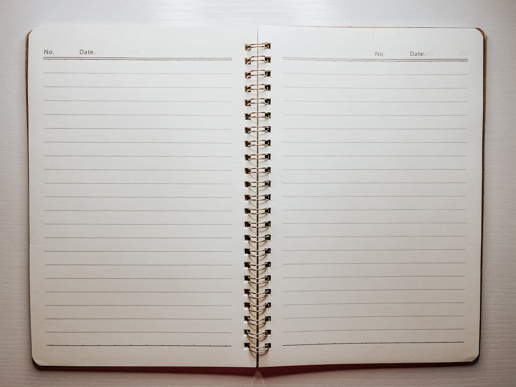 Rejoice, Hand-Painted Spiral Bound Journal