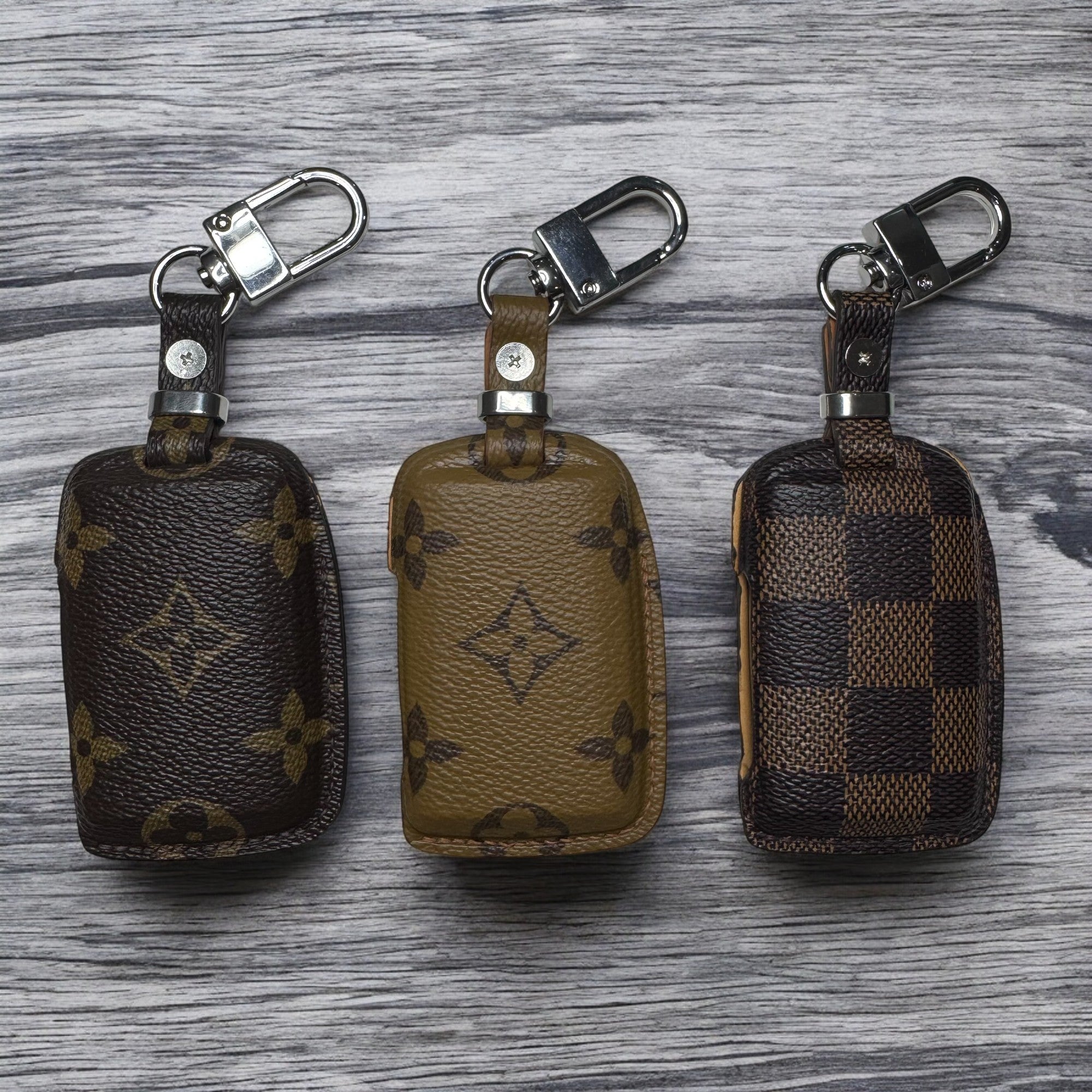 Premium LV Canvas Key Case for Mazda – Handmade from Authentic Upcycled Louis Vuitton